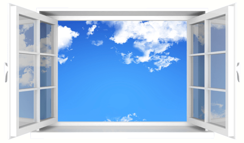 ventana abierta