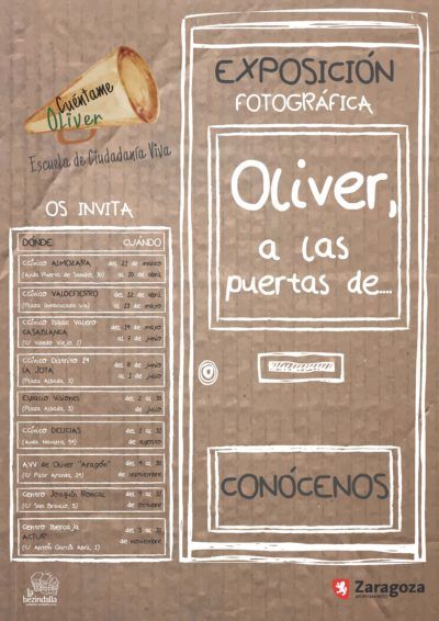 La exposición de Oliver «sale de gira» por la ciudad