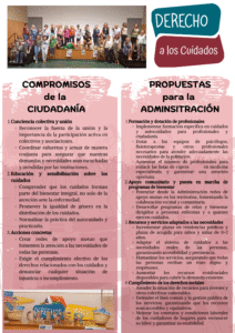 Compromisos y Propuestas Derecho a los Cuidados